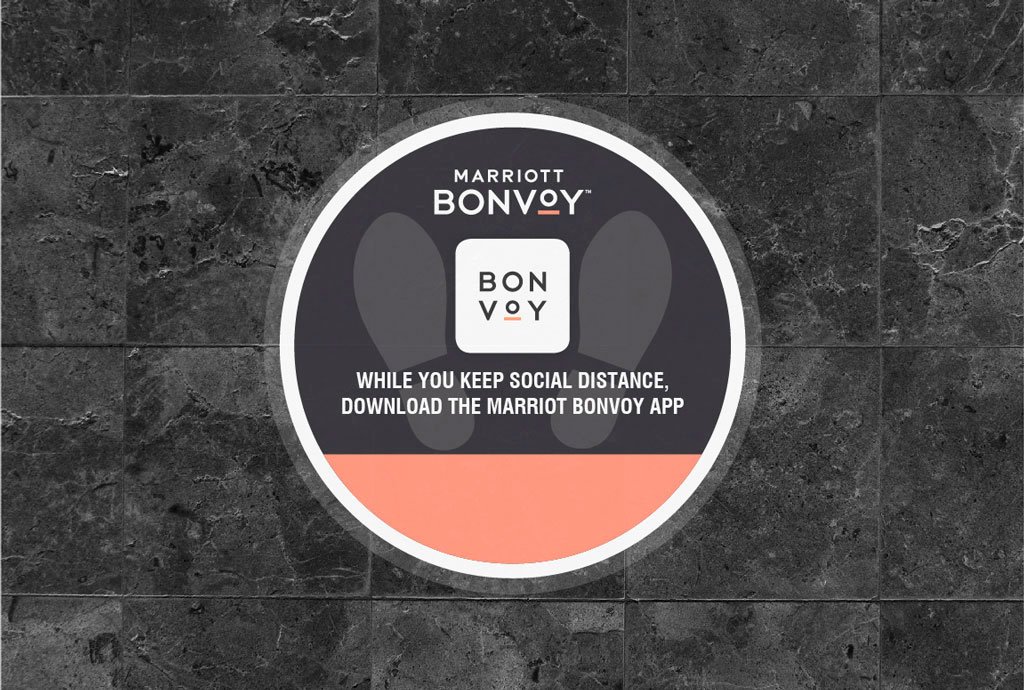 vinil floor graphic