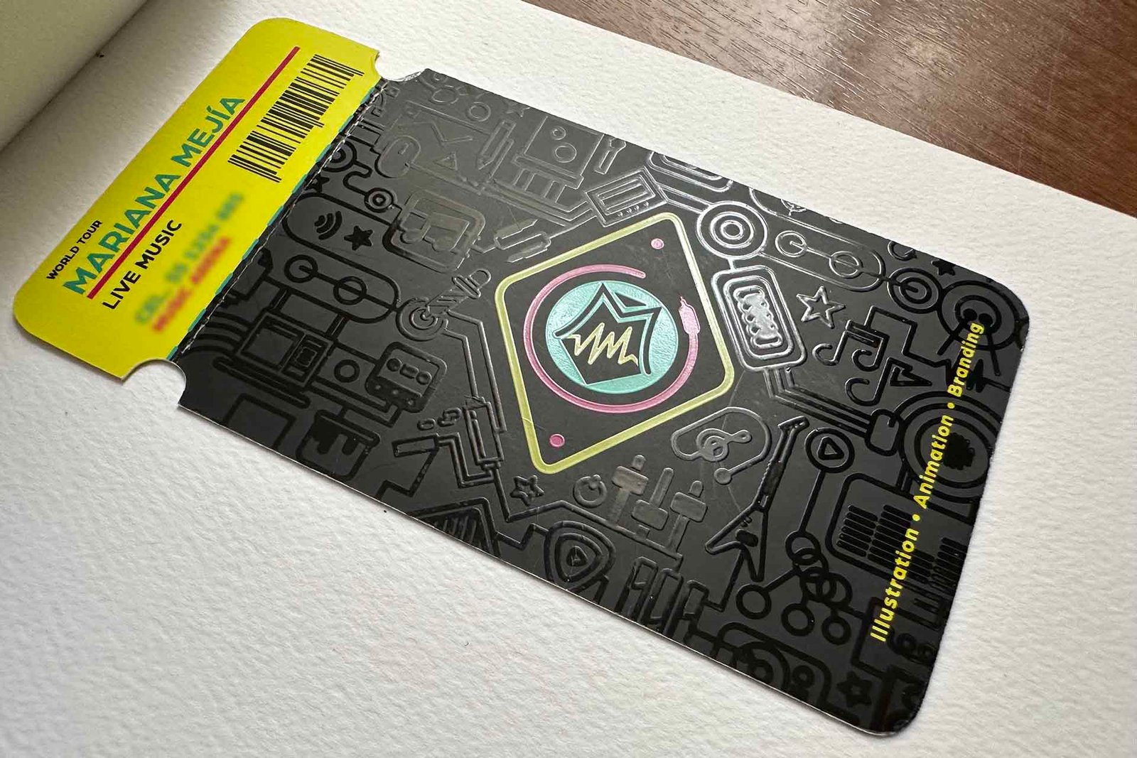 impresión de boletos para conciertos