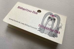 tarjetas en papel especial