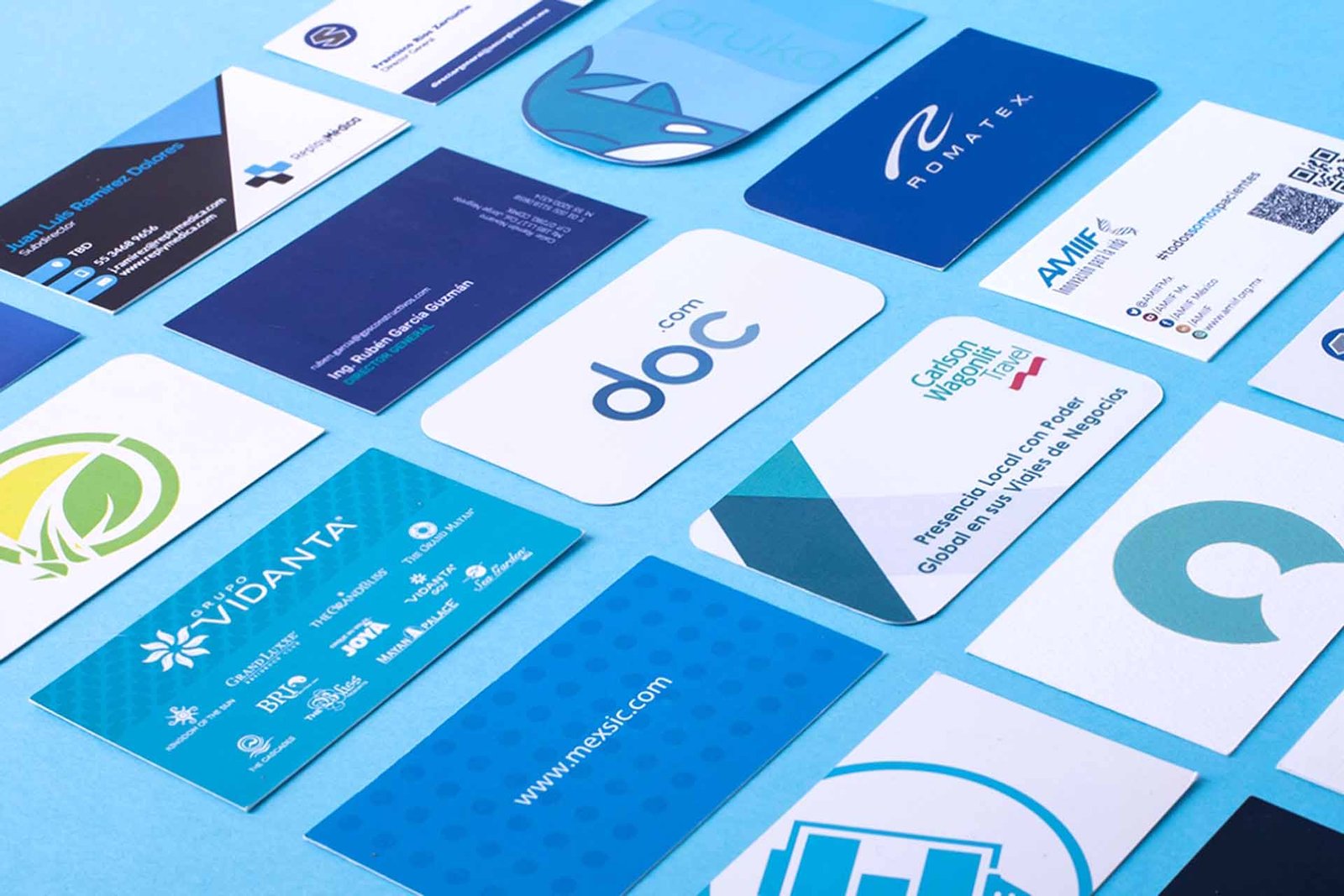 impresión de tarjetas de presentación