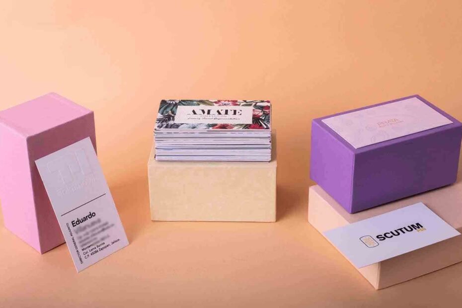 tarjetas de presentación elegantes