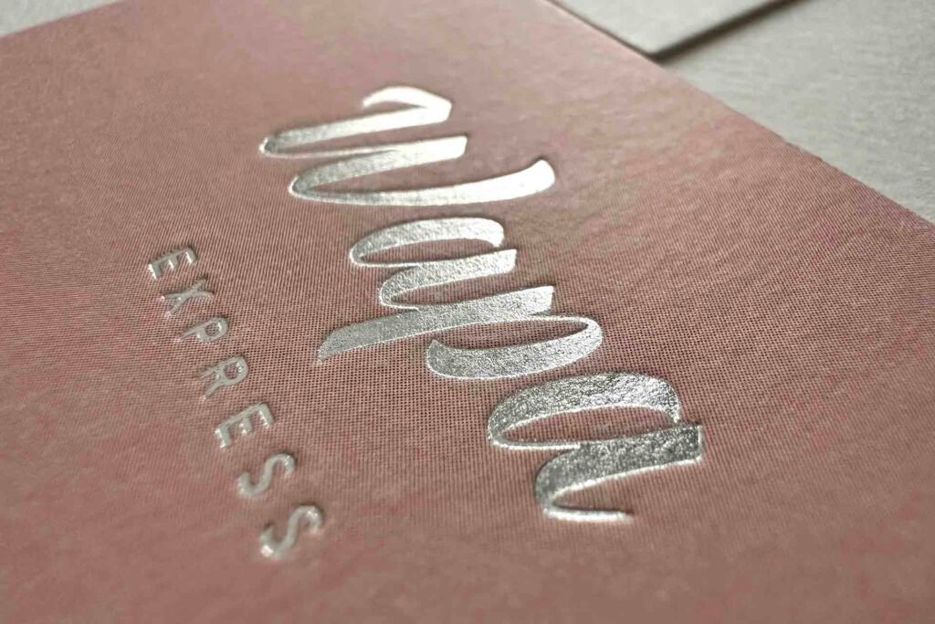 Hot Stamping plateado