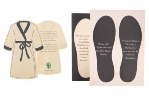 papeleria de experiencia para hoteles