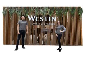 diseño de stand personalizado westin